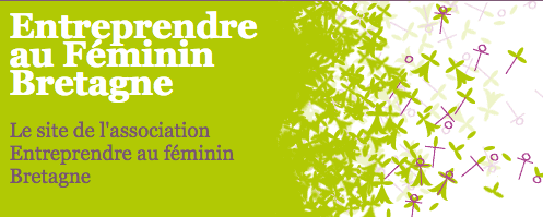 Logo Réseau Entreprendre au Féminin Bretagne